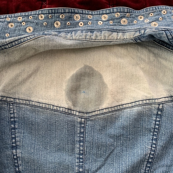 Spanner Studded Denim Jacket - Picture 3 of 3